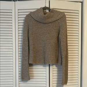 Mossimo Supply Co. Women's Cowl Neck Sweater - Brown